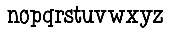 KLSaltLime Font LOWERCASE