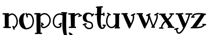 KLUnicornWishes Font LOWERCASE