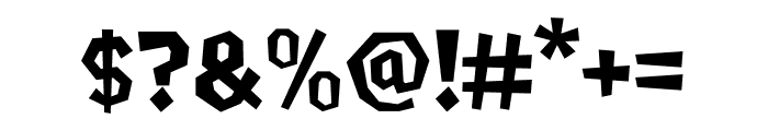 KNOKREAK Font OTHER CHARS
