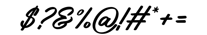 KOEASU-Italic Font OTHER CHARS
