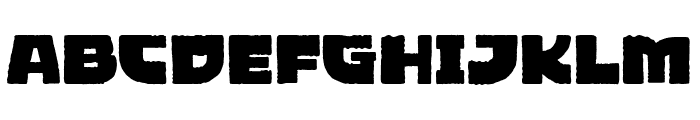 KONG BUFAR Regular Font UPPERCASE