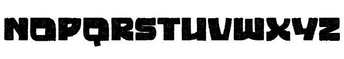 KONG BUFAR Rough Font UPPERCASE
