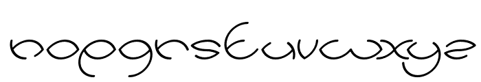 KRISTINA Italic Font LOWERCASE