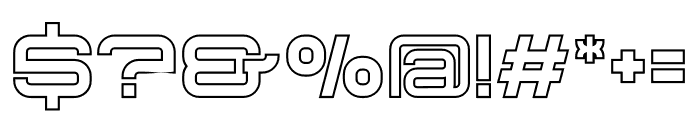 KROIGS Outline Font OTHER CHARS