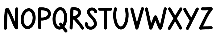 KSDR Cookie Font UPPERCASE