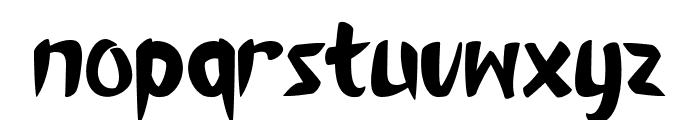 KYOTO WORLD Regular Font LOWERCASE