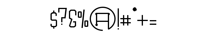 KYOTOMONOGRAM Font OTHER CHARS