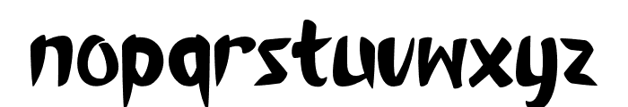 KYOTOWORLD-Regular Font LOWERCASE