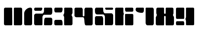 Kabisat Stencil Font OTHER CHARS