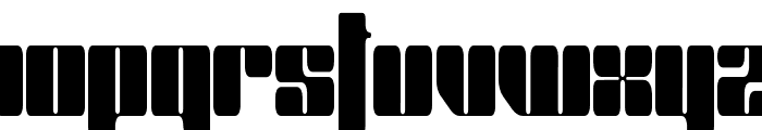 Kabisat Tall Font LOWERCASE