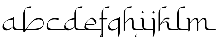 Kabyah Regular Font LOWERCASE