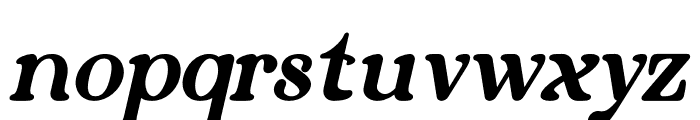 Kabytag Italic Font LOWERCASE