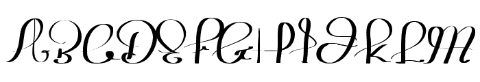 Kacang Panjang Font UPPERCASE