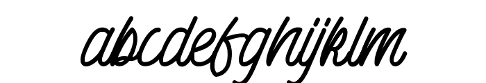 Kadisoka-Monoline Font LOWERCASE