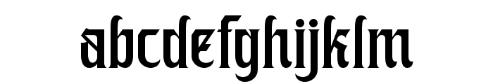 Kafehoc-Regular Font LOWERCASE