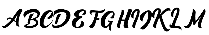 Kafka Clean Font UPPERCASE
