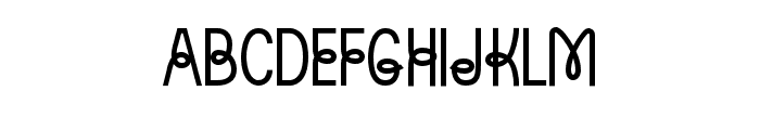 Kagon-Regular Font UPPERCASE