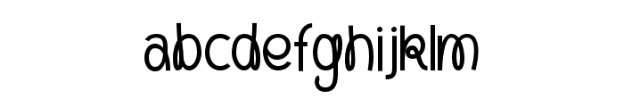 Kagon-Regular Font LOWERCASE