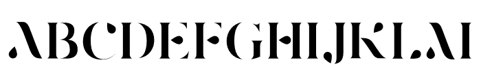 Kagony Font UPPERCASE