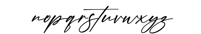Kahistto Italic Font LOWERCASE