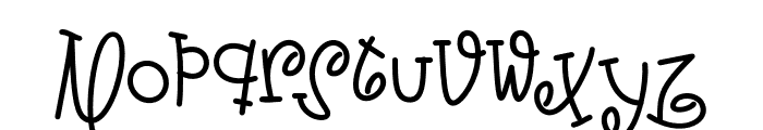 Kahitti Medium Font UPPERCASE
