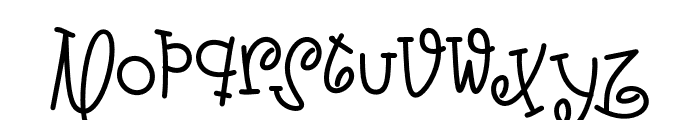 Kahitti Medium Font LOWERCASE