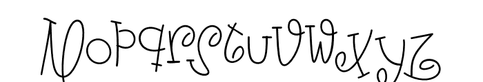 Kahitti Thin Font UPPERCASE