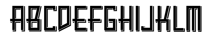 Kahuripan-Shadow Font LOWERCASE