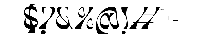 Kaifiya-Regular Font OTHER CHARS