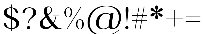 Kailsix-Regular Font OTHER CHARS