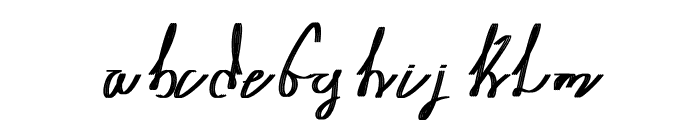 Kainar Agan Font LOWERCASE