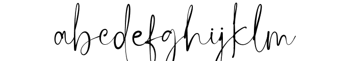 Kaithryn Font LOWERCASE
