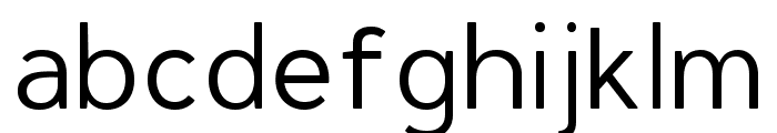 Kaiven Regular Font LOWERCASE