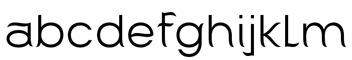 Kajju-ExtraLight Font LOWERCASE