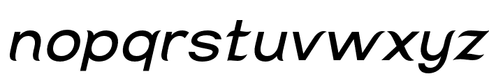 Kajju-MediumSlanted Font LOWERCASE