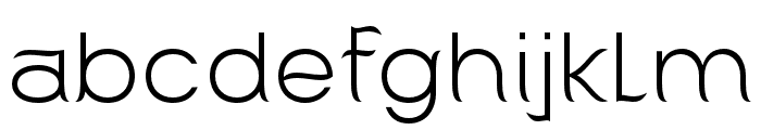Kajju-Thin Font LOWERCASE