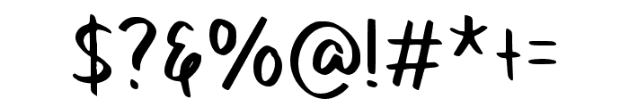 KakaDory-Regular Font OTHER CHARS