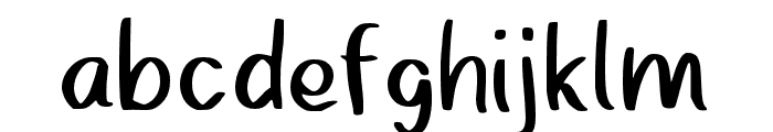 KakaDory-Regular Font LOWERCASE