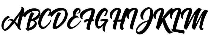 Kaktoes Regular Font UPPERCASE