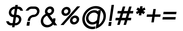 Kakuati Bold Italic Font OTHER CHARS