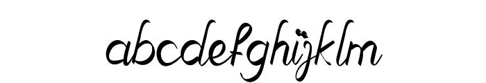 Kalbu Font LOWERCASE