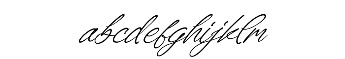 Kaleagnetta Italic Font LOWERCASE