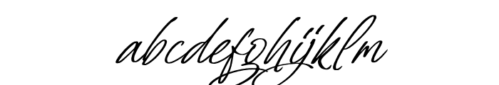 Kaleesha Mayolla Italic Font LOWERCASE