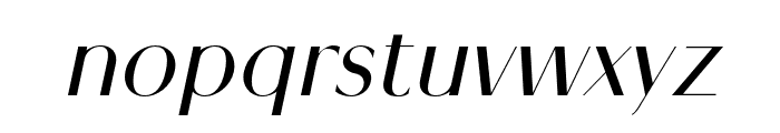 Kalesi Italic Font LOWERCASE