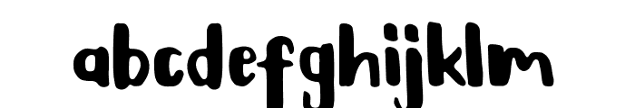 Kaliber Font LOWERCASE