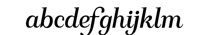 KaligrafeOblique-Oblique Font LOWERCASE