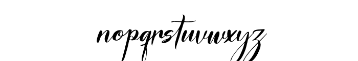 Kalimalang Italic Font LOWERCASE