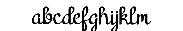 Kalimat-Regular Font LOWERCASE