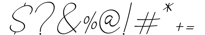 Kalimera Condensed Font OTHER CHARS