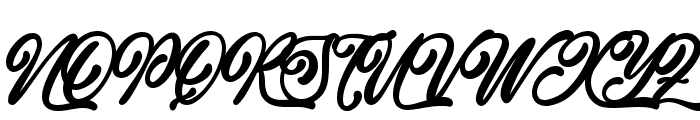 Kalimuna Font UPPERCASE